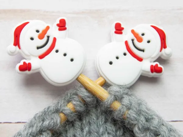 Stitch Stoppers Snowman from Fox & Pine Stitches 2/package